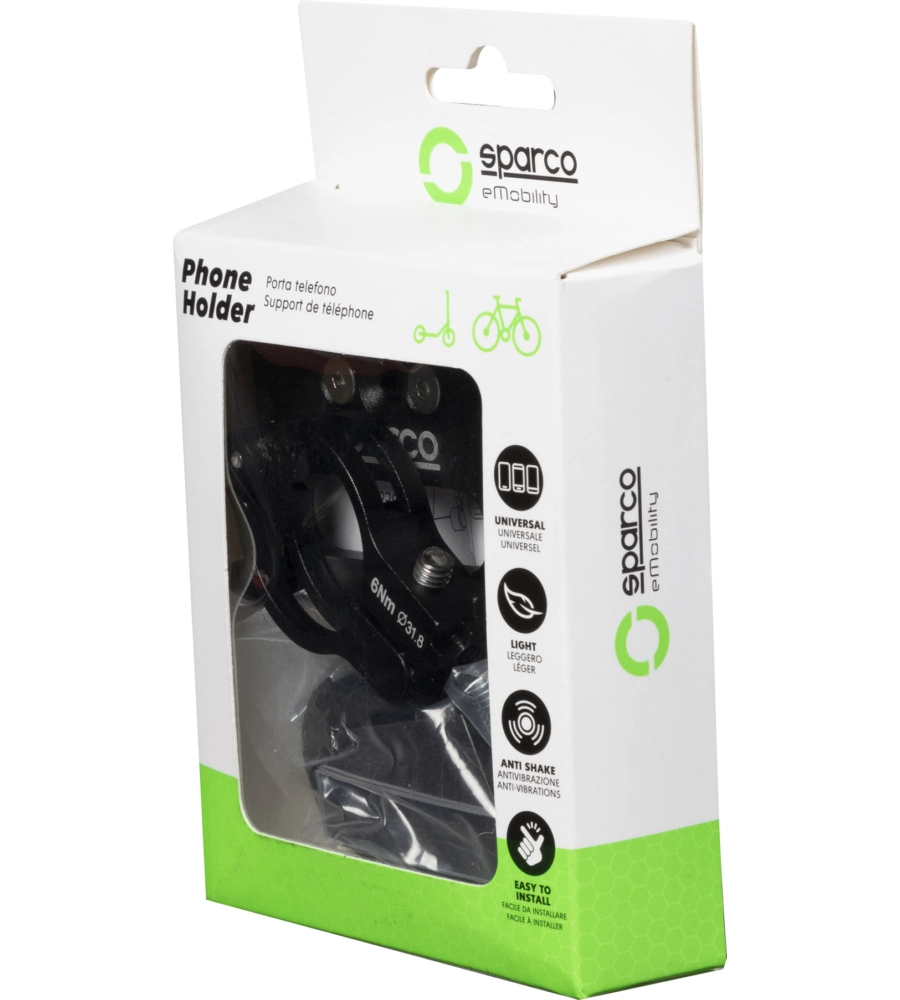 PORTASMARTPHONE PER BICI SPARCO ALLUMINIO